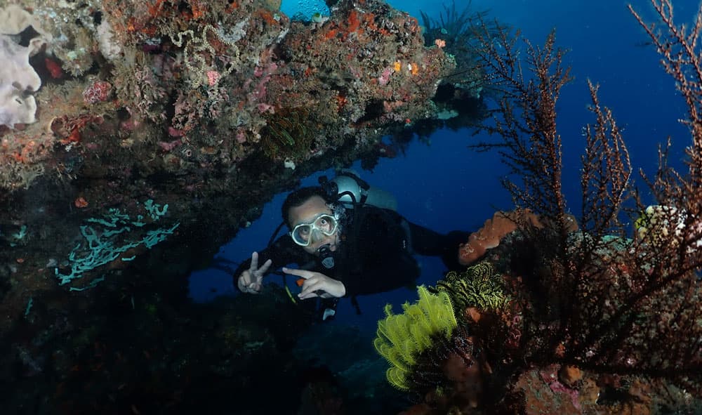 padang bai diving