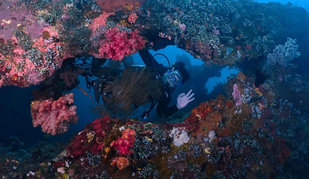 tulamben diving